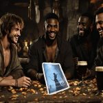 Robert winterbourne and tavern scene